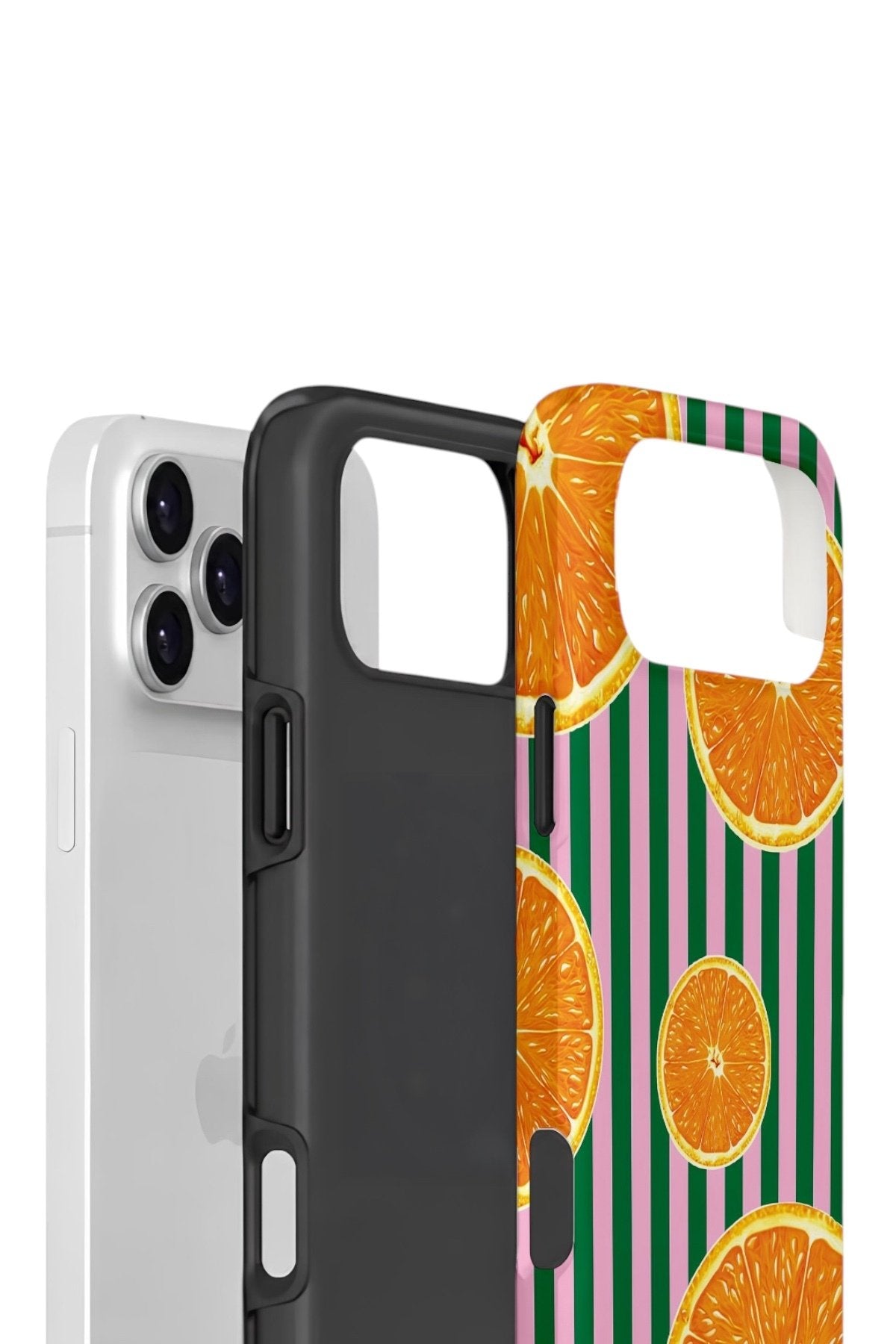 iPhone 17 Pro Vorian Çift Katmanlı Kılıf Orange Grove Cabana