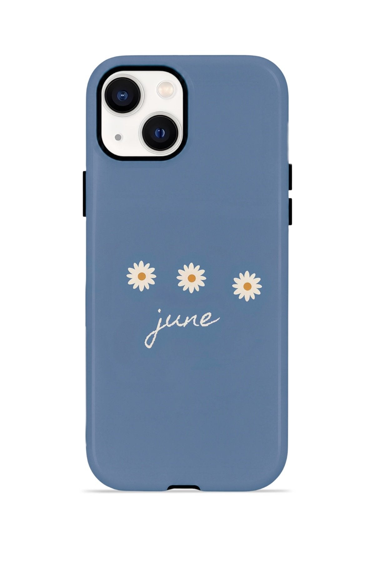 iPhone 15 Vorian Çift Katmanlı MagSafe Kılıf June Daisy Blue