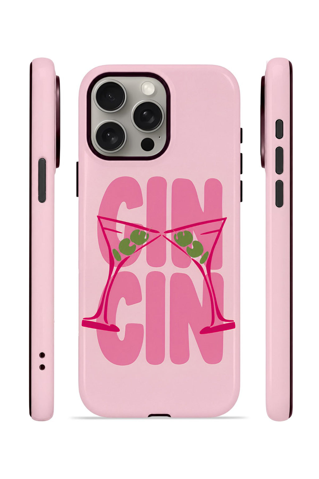 iPhone 15 Pro Max Vorian Çift Katmanlı Kılıf Gin O Clock