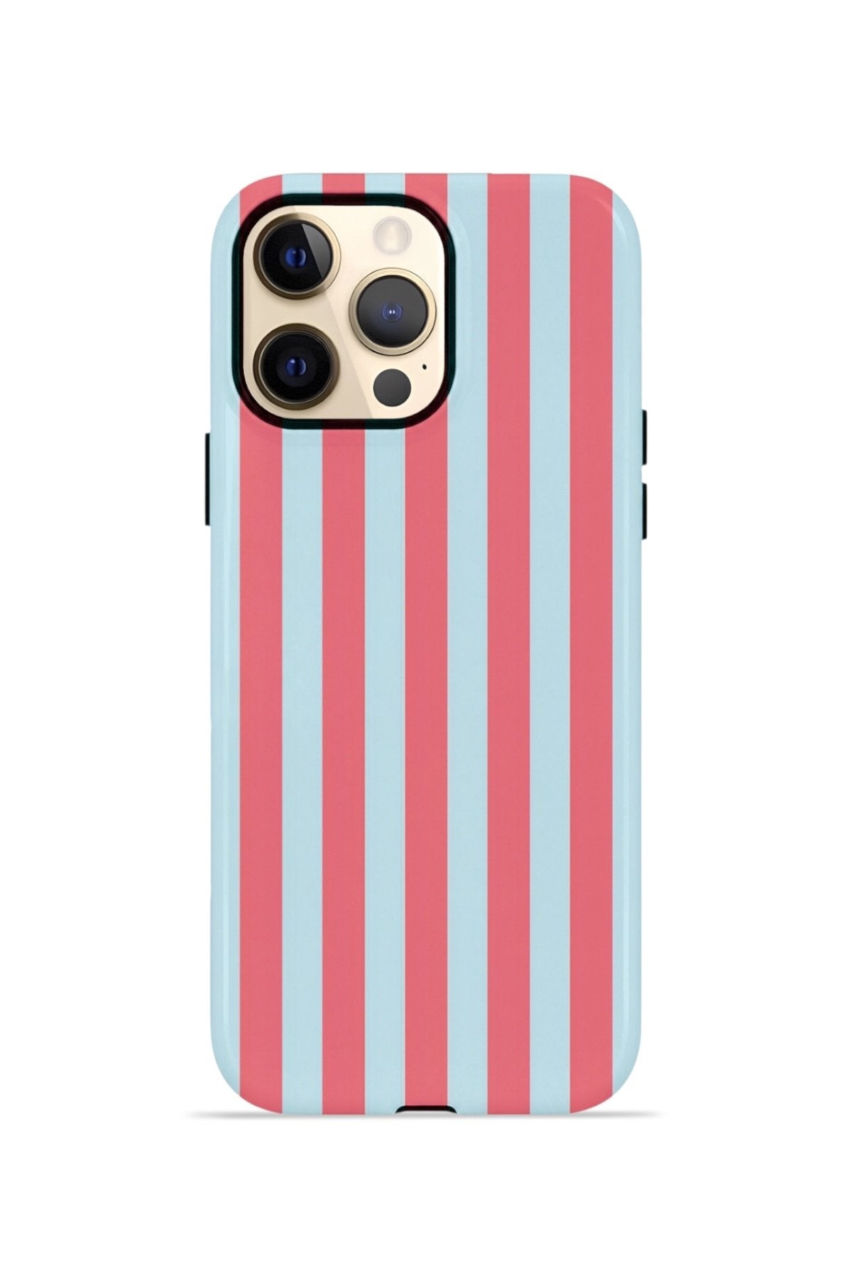 iPhone 12 Pro Vorian Çift Katmanlı Kılıf Poolside Candy Stripe