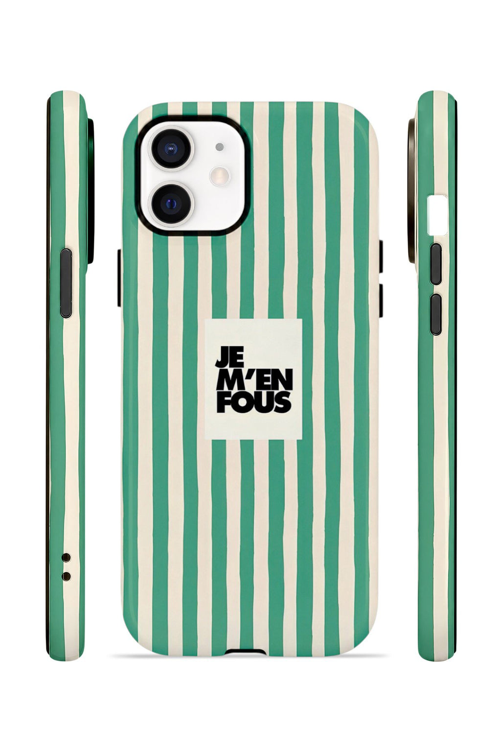 iPhone 11 Vorian Çift Katmanlı Kılıf Je M En Fous Green