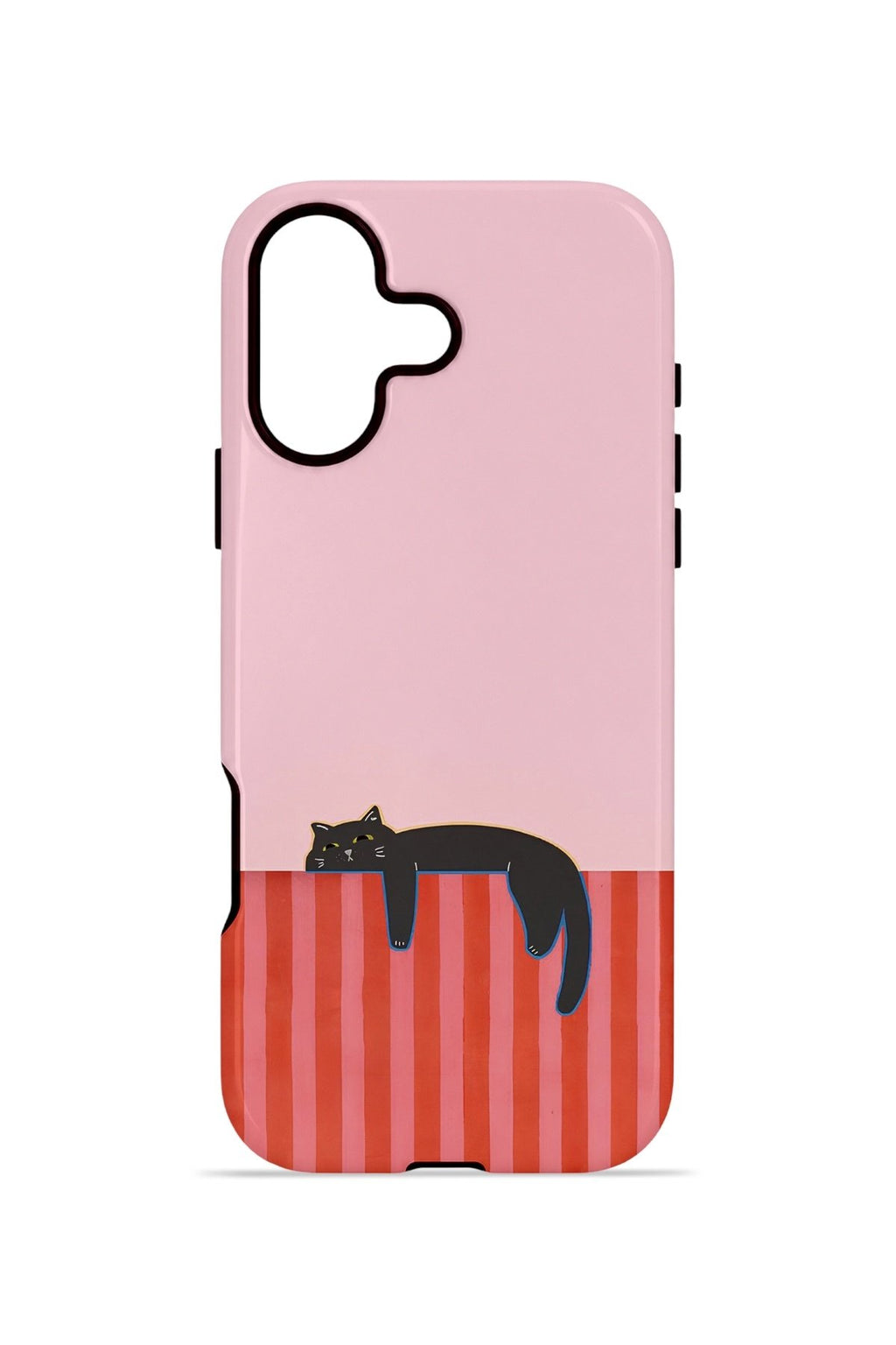 iPhone 17 Vorian Çift Katmanlı MagSafe Kılıf Lazy Cat Sunset