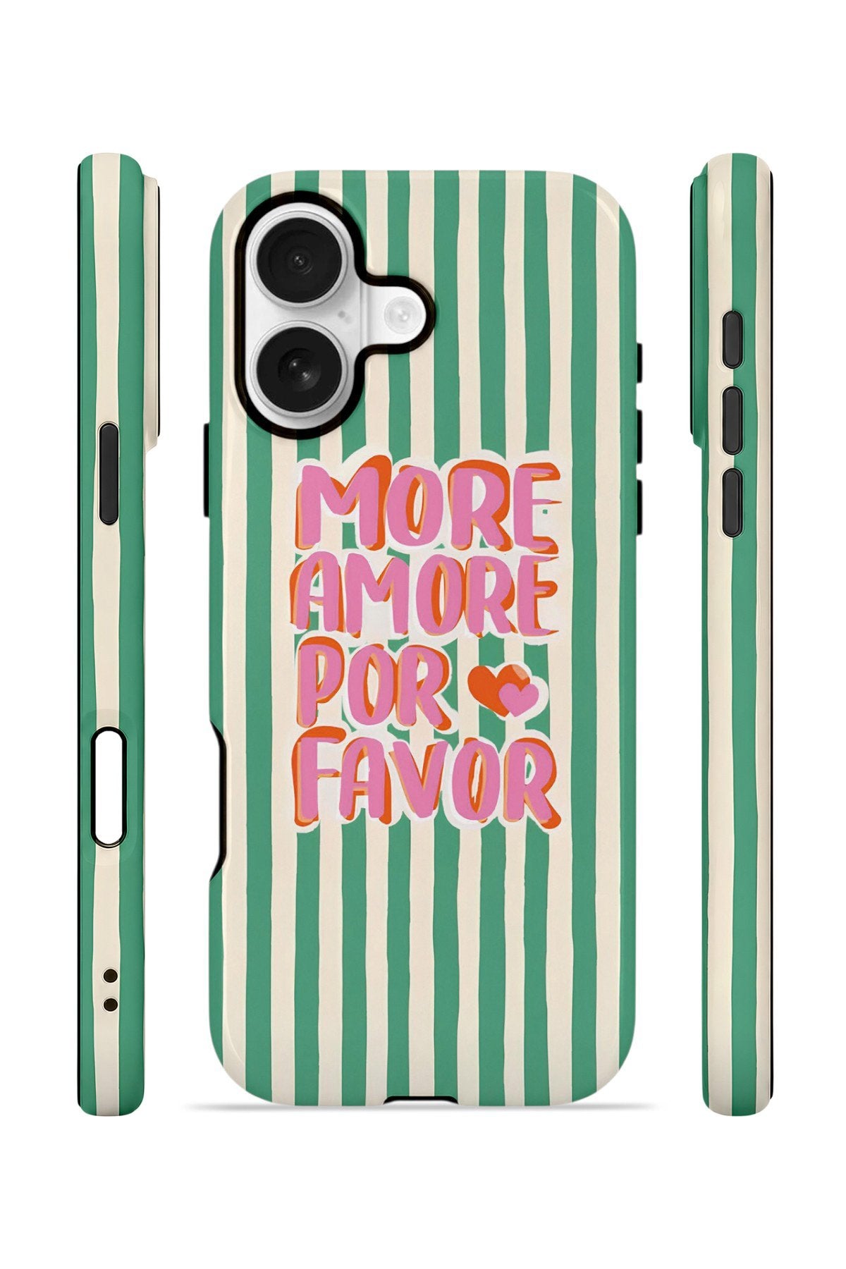iPhone 17 Vorian Çift Katmanlı MagSafe Kılıf More Amore Green