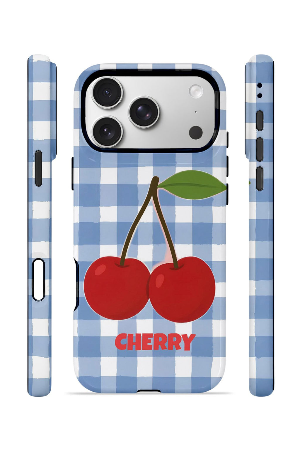 iPhone 17 Pro Max Vorian Çift Katmanlı Kılıf Cherry Picnic