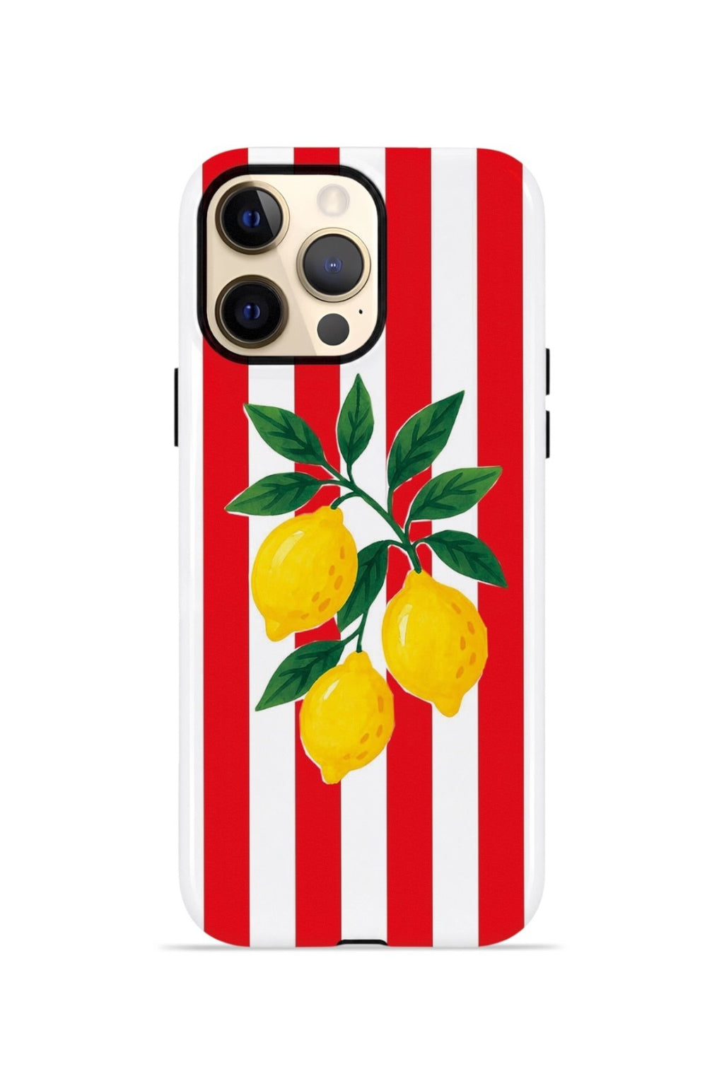iPhone 12 Pro Vorian Çift Katmanlı MagSafe Kılıf Lemon Parade Red