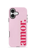 iPhone 16 Plus Vorian Çift Katmanlı Kılıf Amour Pink