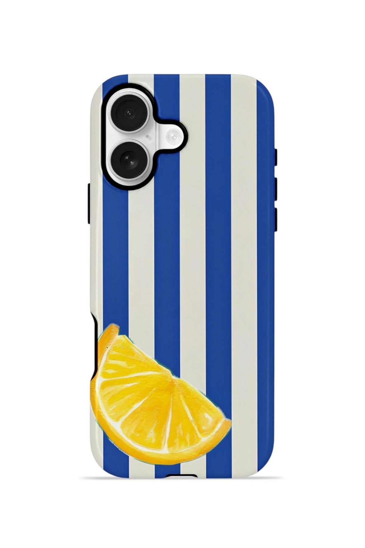 iPhone 17 Vorian Çift Katmanlı Kılıf Lemon Coast Stripe