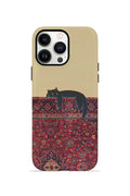 iPhone 14 Pro Vorian Çift Katmanlı Kılıf Persian Cat Lounge