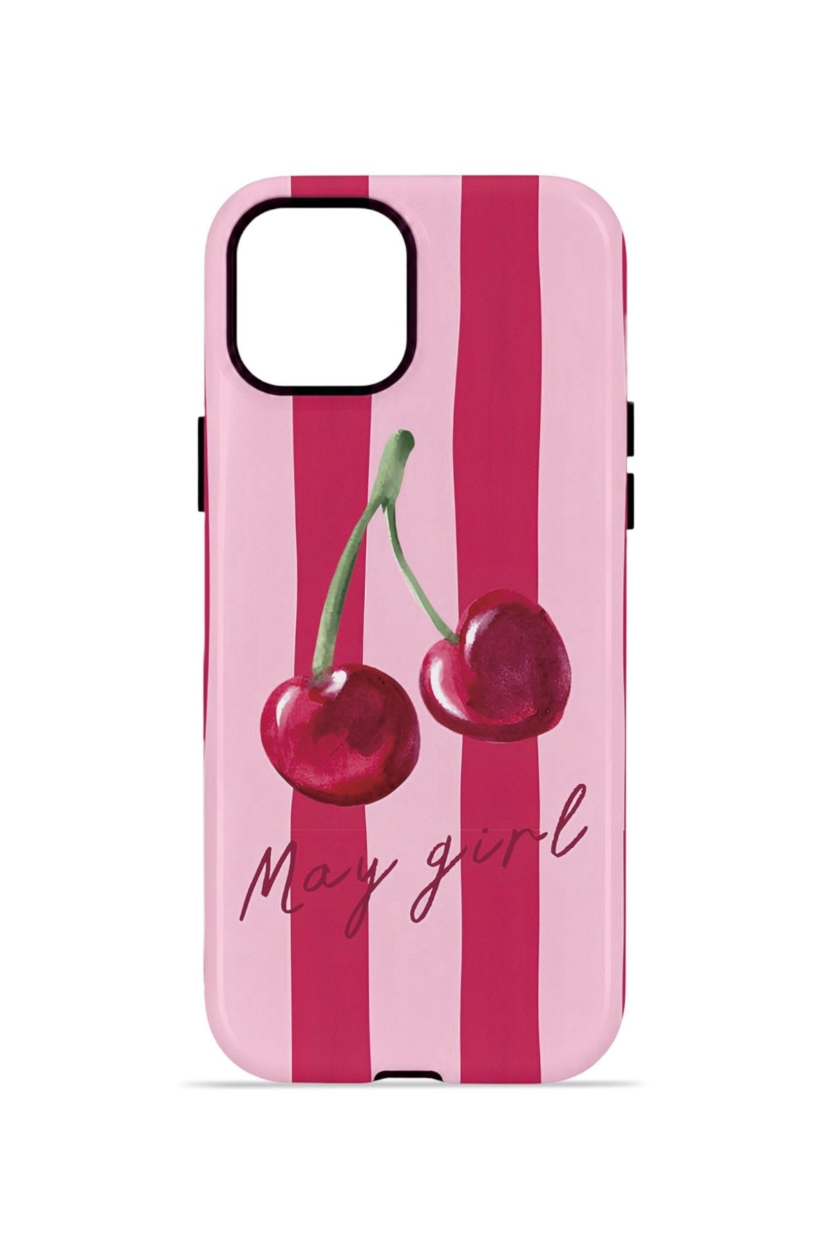iPhone 15 Plus Vorian Çift Katmanlı Kılıf Cherry Girl