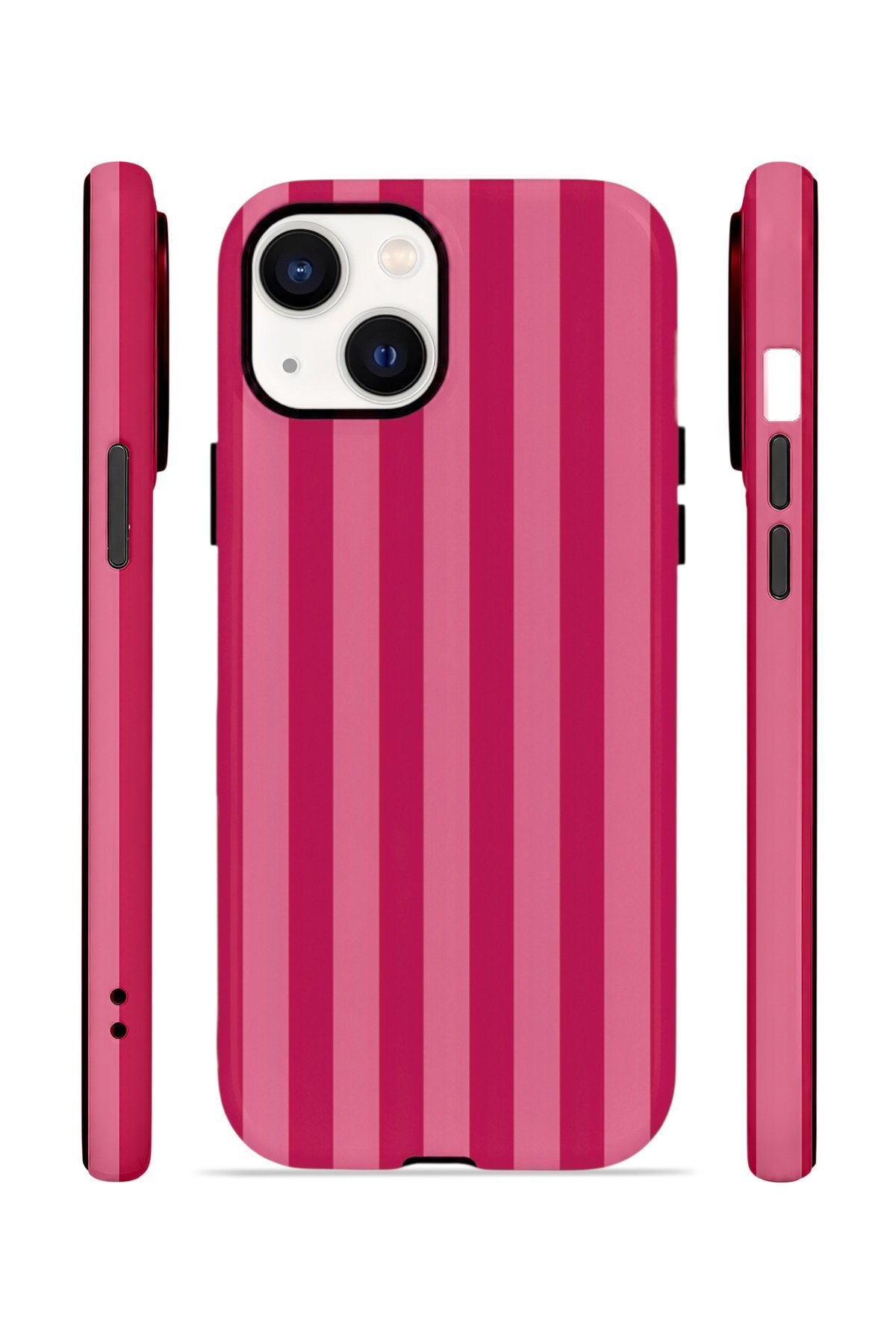 iPhone 15 Vorian Çift Katmanlı Kılıf Berry Cabana