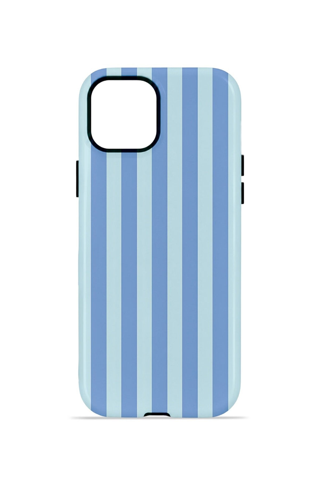iPhone 14 Vorian Çift Katmanlı MagSafe Kılıf Blue Gelato Stripe