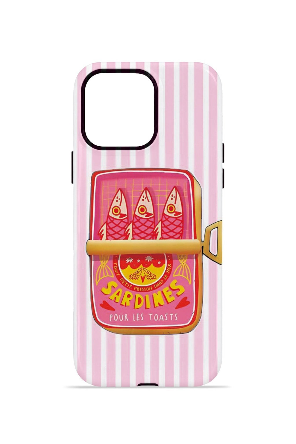 iPhone 12 Pro Vorian Çift Katmanlı Kılıf Sardine Club Pink