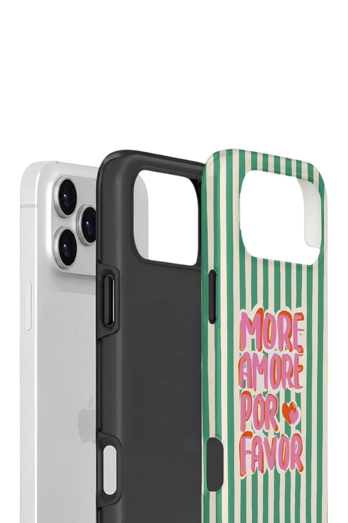 iPhone 17 Pro Max Vorian Çift Katmanlı Kılıf More Amore Green