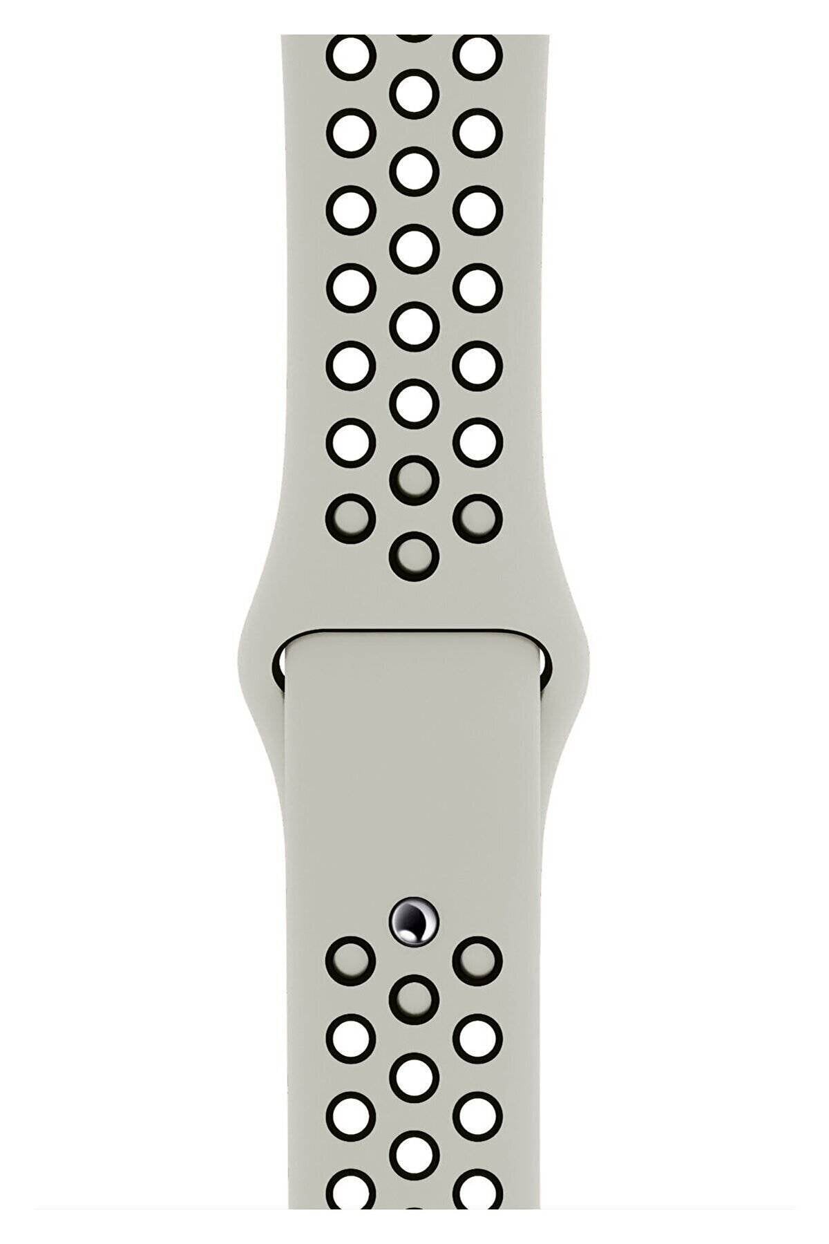 Apple Watch Series Fileli Kordon Gri-Siyah