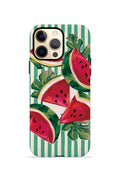 iPhone 12 Pro Max Vorian Çift Katmanlı Kılıf Watermelon Cabana