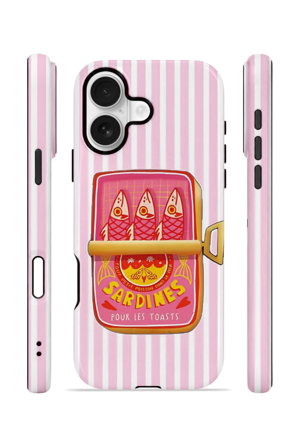 iPhone 16 Plus Vorian Çift Katmanlı MagSafe Kılıf Sardine Club Pink