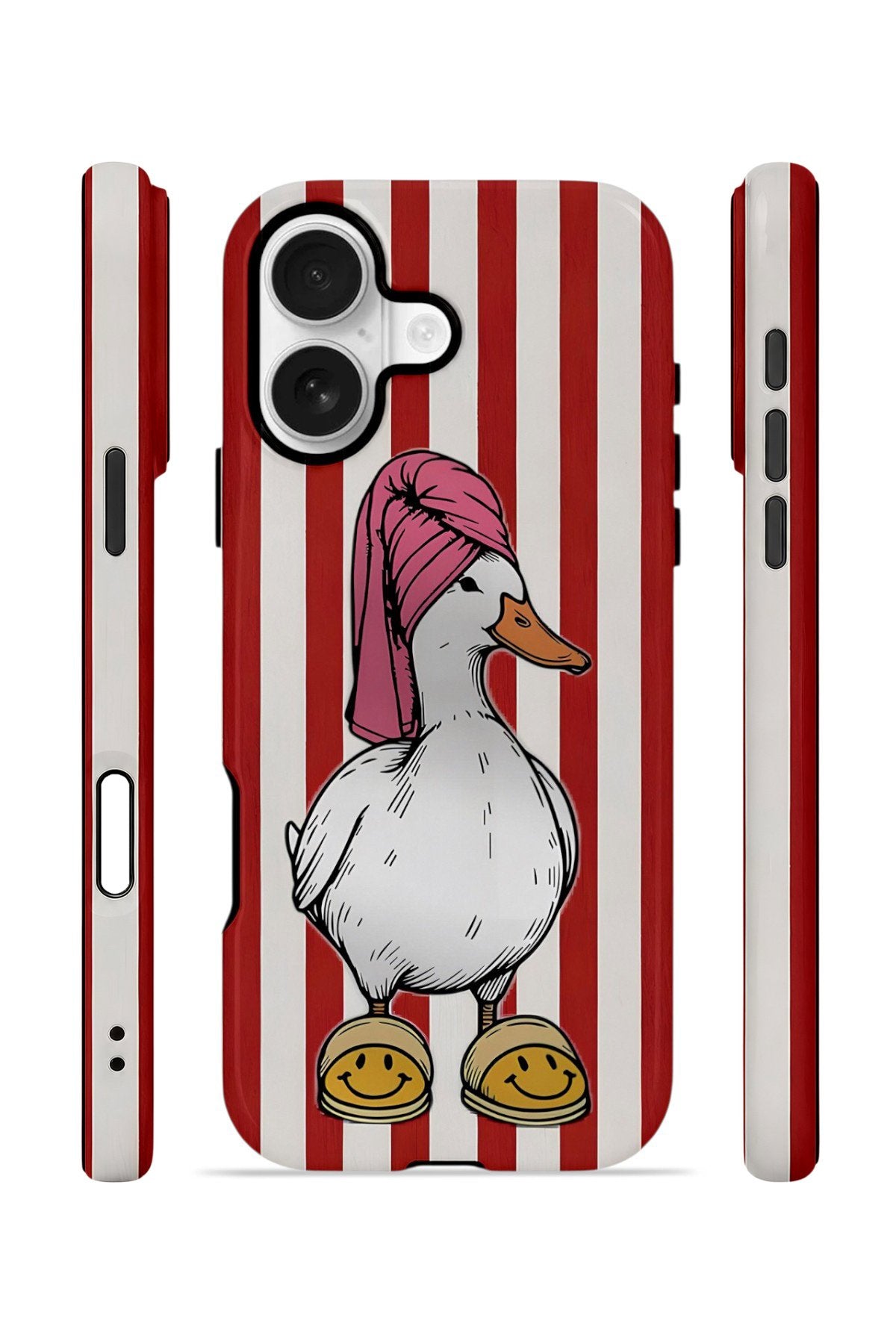 iPhone 17 Vorian Çift Katmanlı MagSafe Kılıf Duchess Duck