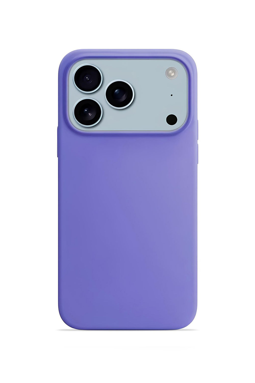 iPhone 17 Pro 6.3'' Soft Touch Lansman Silikon Kılıf Pastel Lila