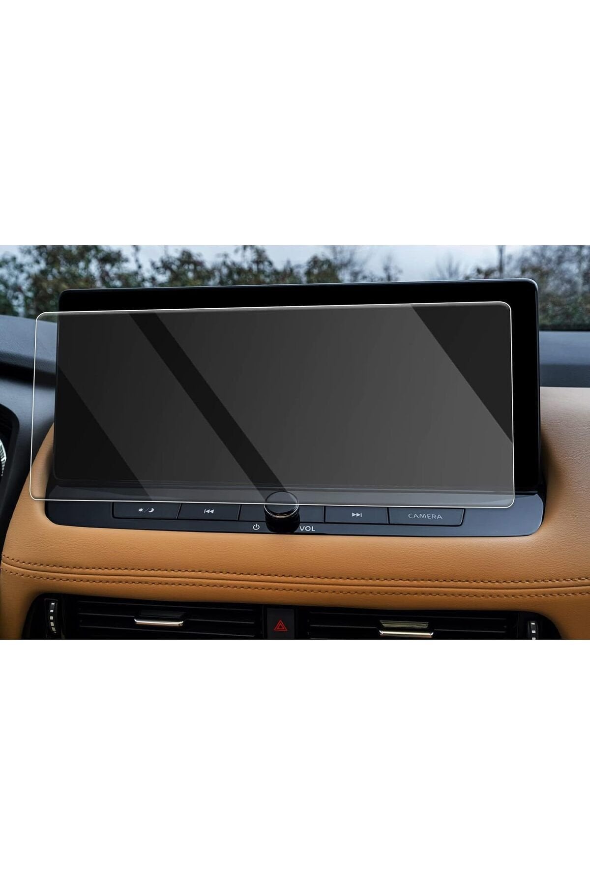Nissan X-Trail Navigasyon Esnek Nano Glass Ekran Koruyucu 2022-2024