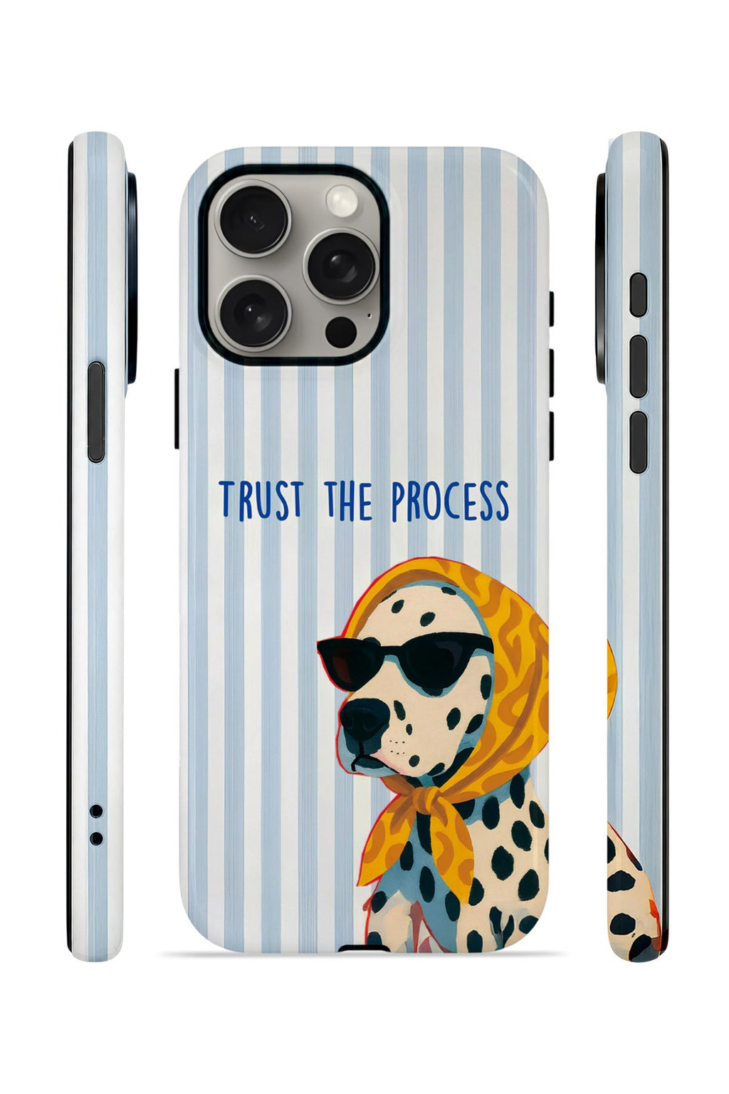 iPhone 15 Pro Max Vorian Çift Katmanlı MagSafe Kılıf Trust The Process Dalmatian