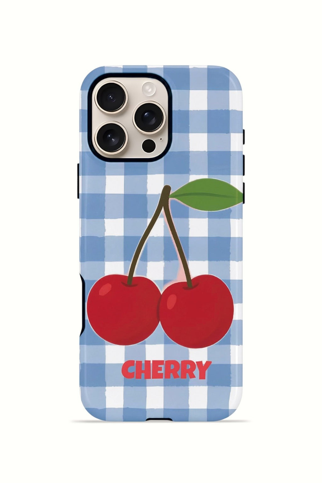 iPhone 16 Pro Vorian Çift Katmanlı MagSafe Kılıf Cherry Picnic