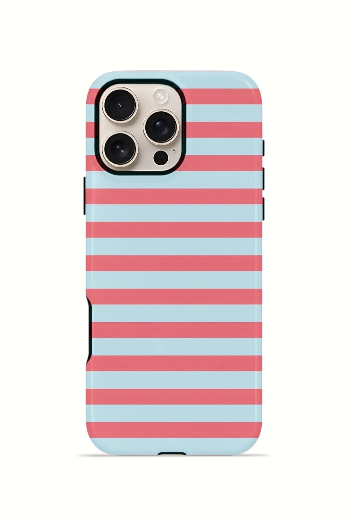 iPhone 16 Pro Vorian Çift Katmanlı MagSafe Kılıf Candy Horizon Stripe