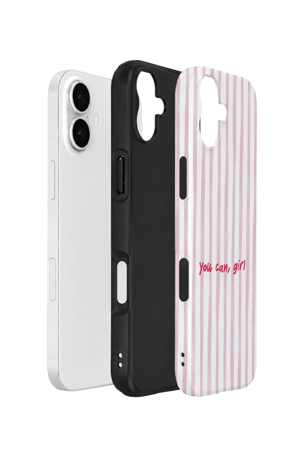 iPhone 17 Vorian Çift Katmanlı Kılıf You Can Girl