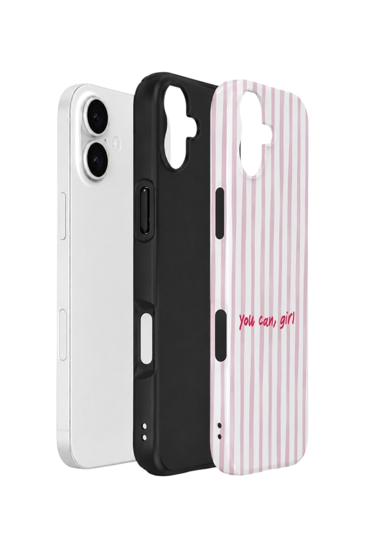 iPhone 17 Vorian Çift Katmanlı Kılıf You Can Girl