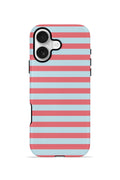 iPhone 16 Vorian Çift Katmanlı Kılıf Candy Horizon Stripe