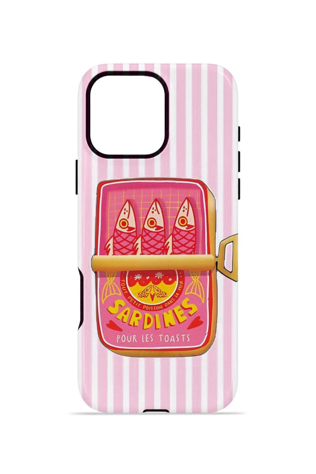 iPhone 16 Pro Vorian Çift Katmanlı Kılıf Sardine Club Pink