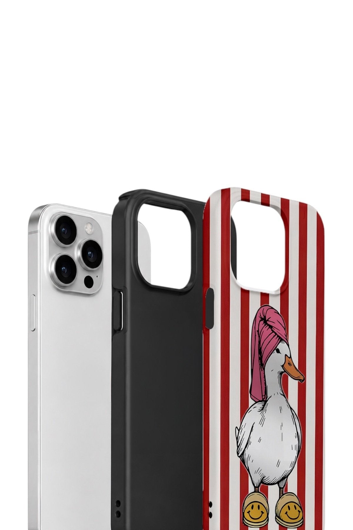 iPhone 14 Pro Max Vorian Çift Katmanlı Kılıf Duchess Duck