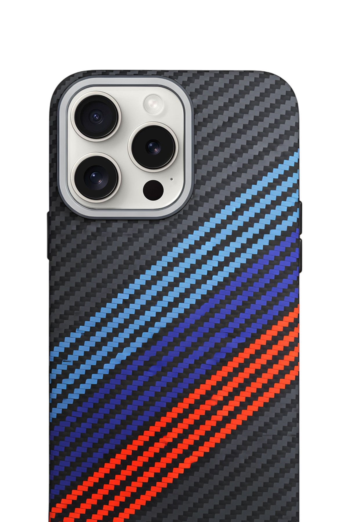 Nox Craft iPhone 16 Pro Max MagSafe Karbon Kılıf Flux Line