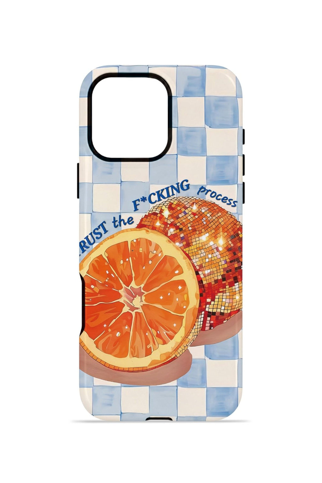 iPhone 16 Pro Vorian Çift Katmanlı MagSafe Kılıf Orange Press Collage