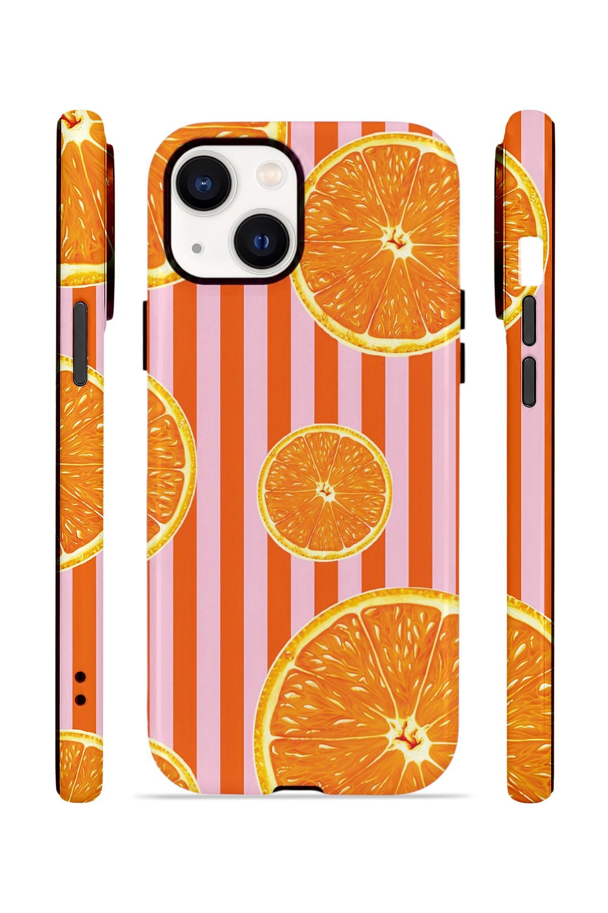 iPhone 14 Plus Vorian Çift Katmanlı MagSafe Kılıf Sunset Orange Grove