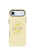 iPhone 17 Air Vorian Çift Katmanlı Kılıf Just A Girl Lemon