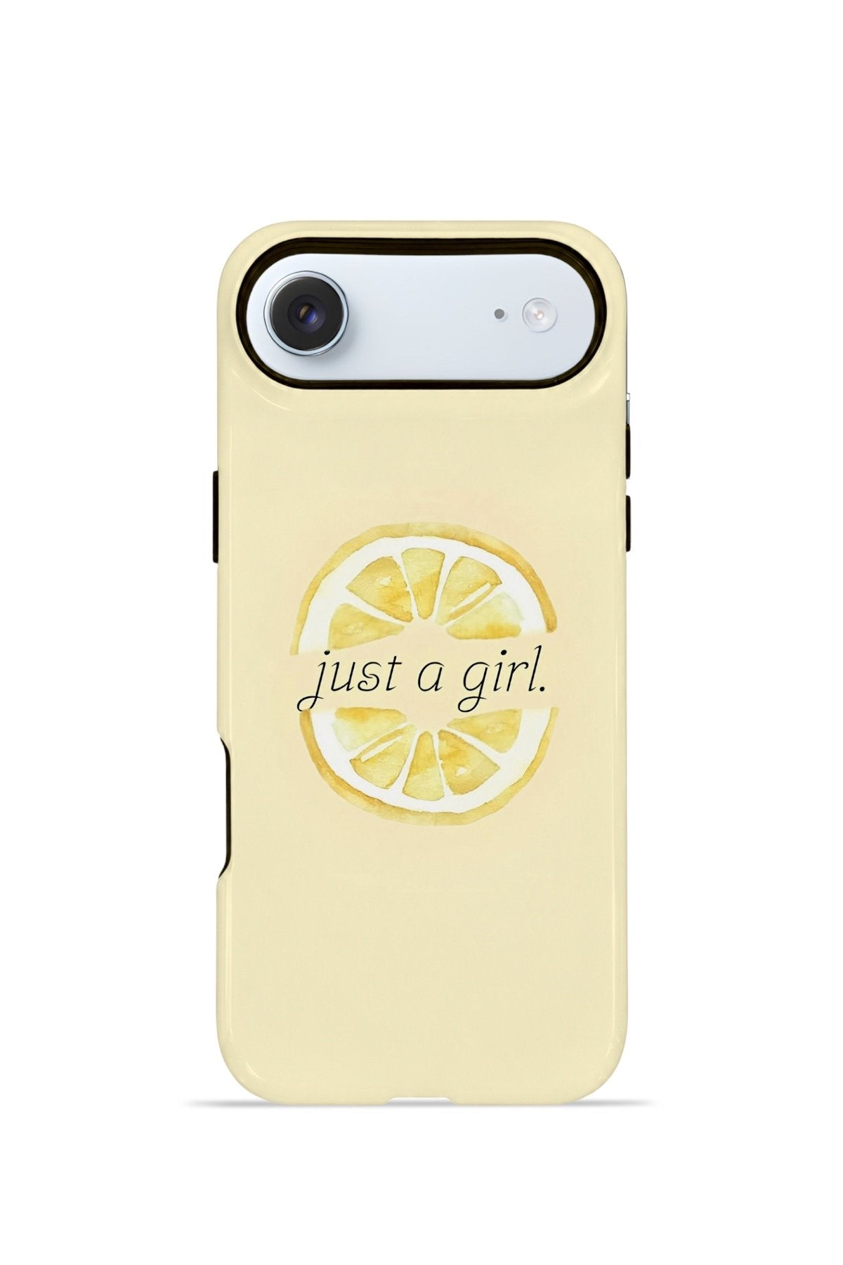 iPhone 17 Air Vorian Çift Katmanlı Kılıf Just A Girl Lemon