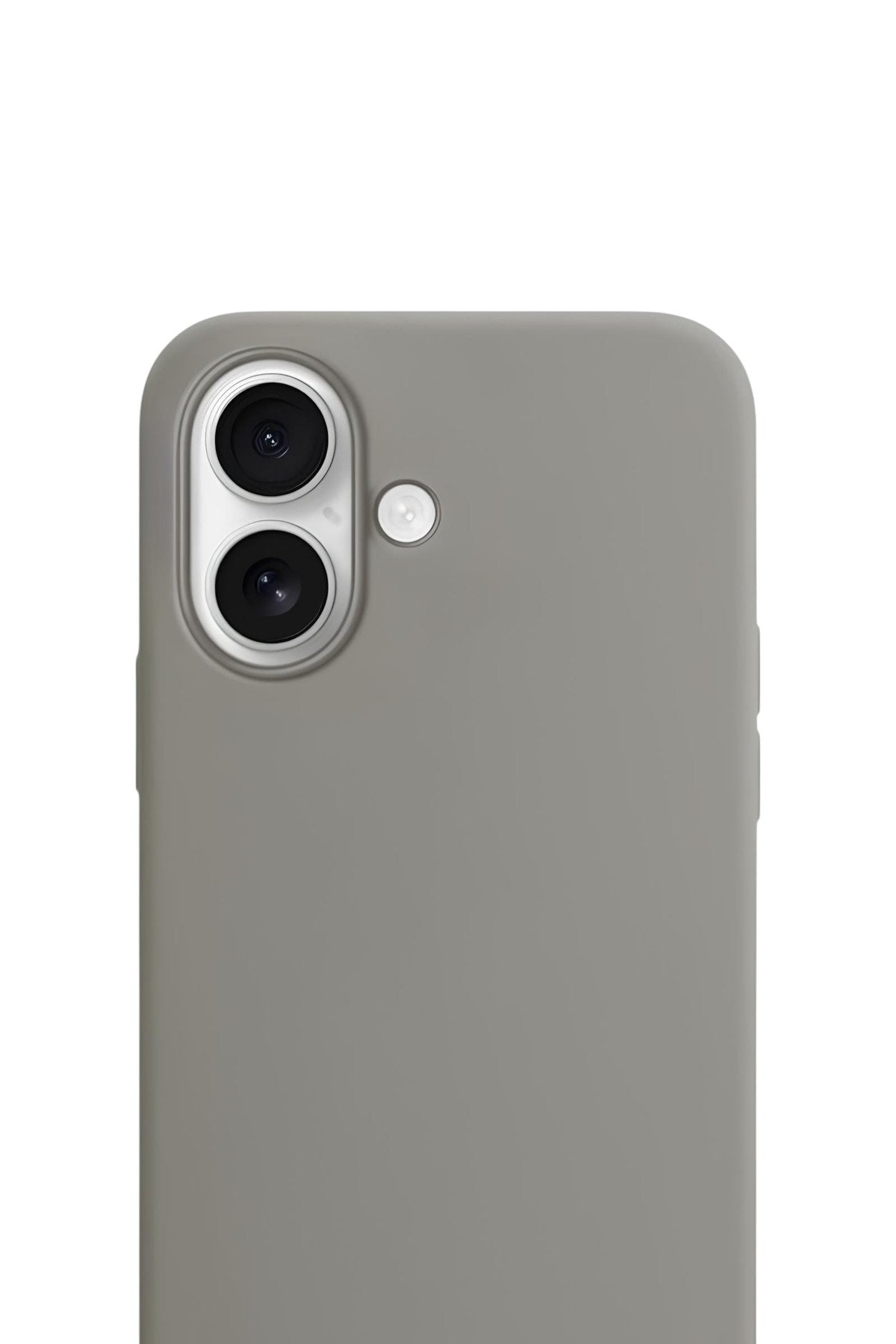 iPhone 17 Soft Touch Lansman Silikon Kılıf Gri