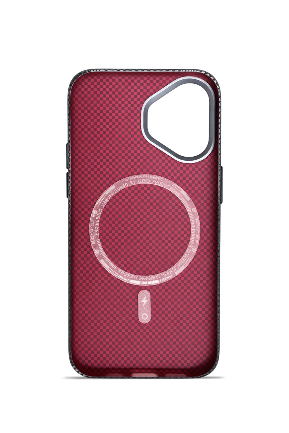 Nox Craft iPhone 16 MagSafe Karbon Kılıf Raw Weave