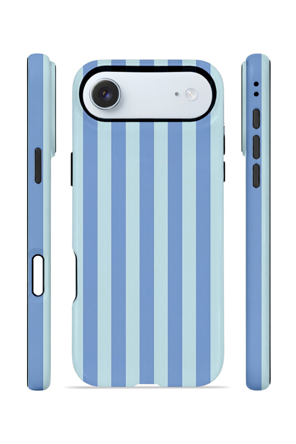 iPhone 17 Air Vorian Çift Katmanlı Kılıf Blue Gelato Stripe