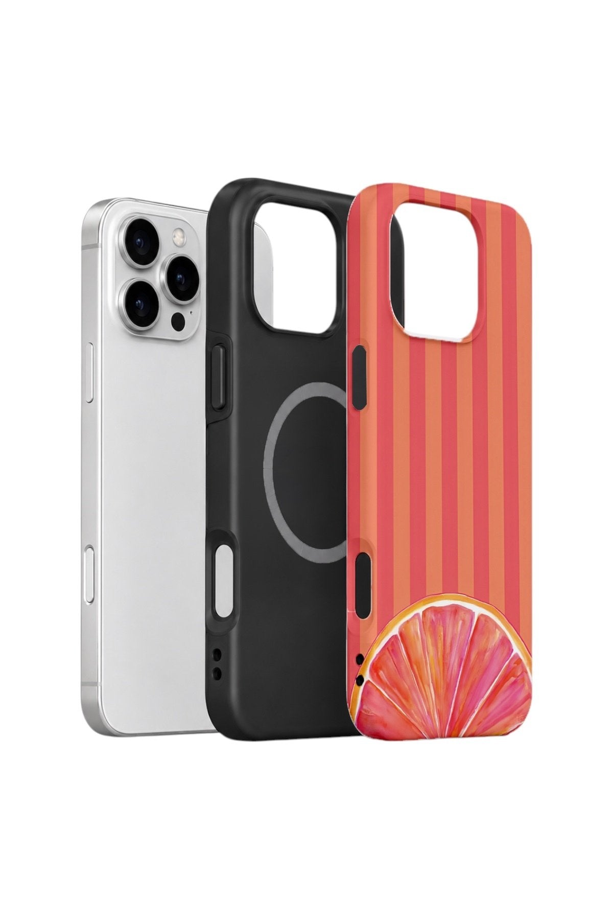 iPhone 16 Pro Vorian Çift Katmanlı MagSafe Kılıf Grapefruit Sunset