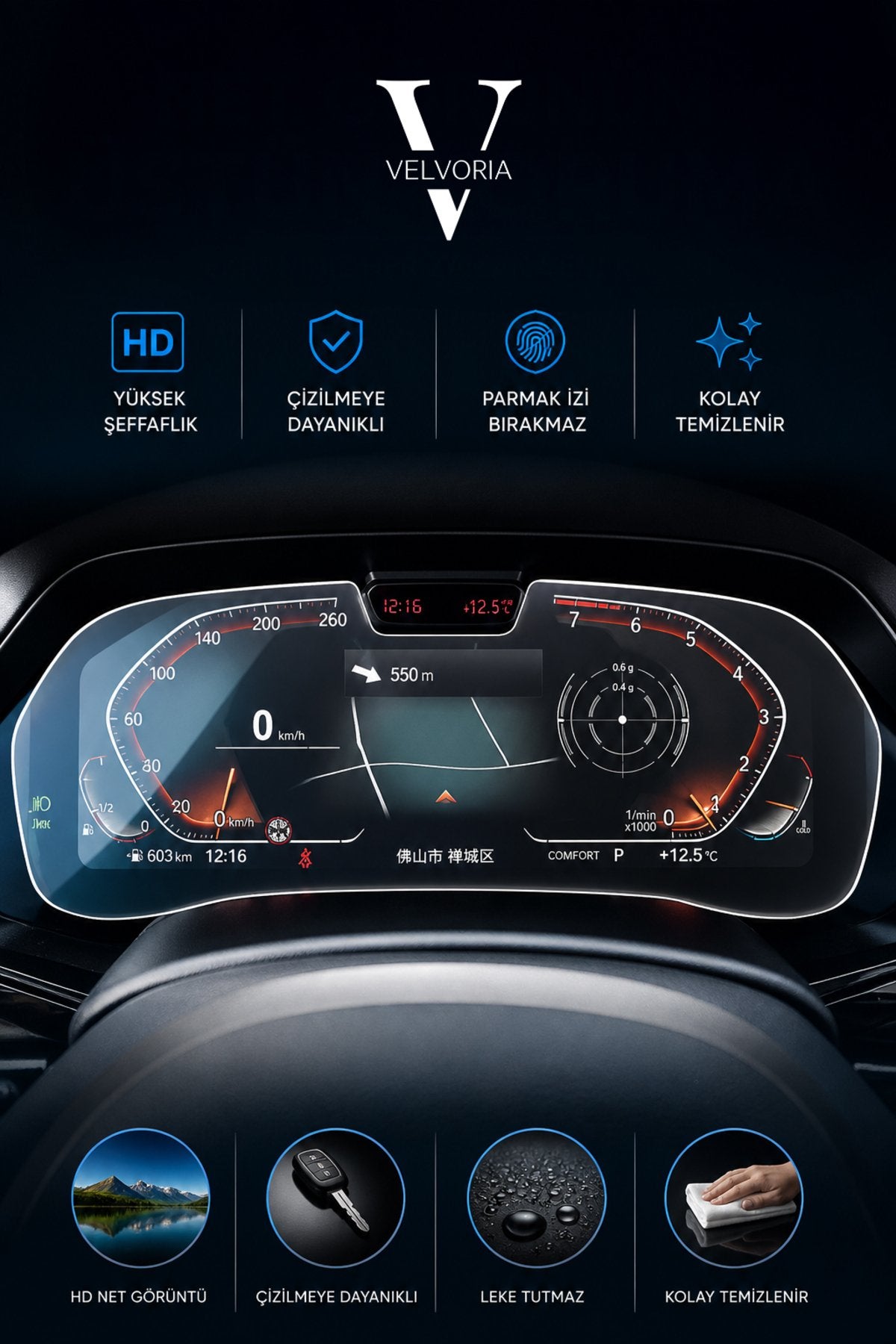 Bmw 5 Seri Makyajlı Kasa 2022 Lc Kameralı Hayalet Ekran Nano
