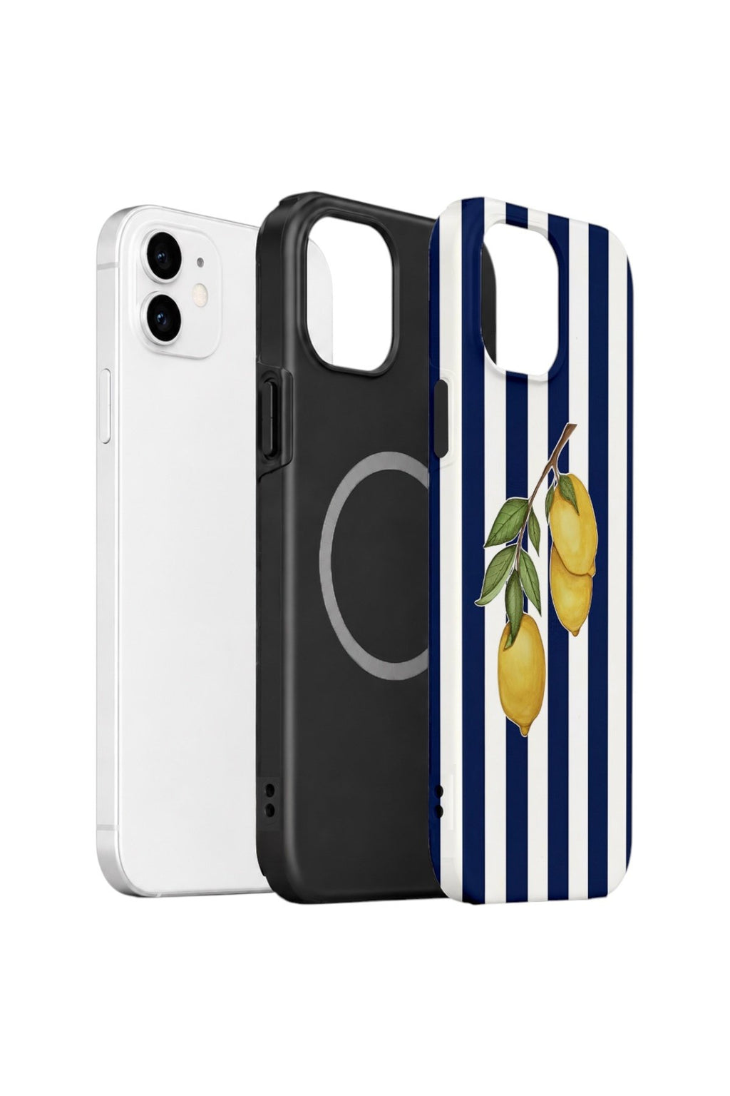 iPhone 11 Vorian Çift Katmanlı MagSafe Kılıf Amalfi Lemon Branch