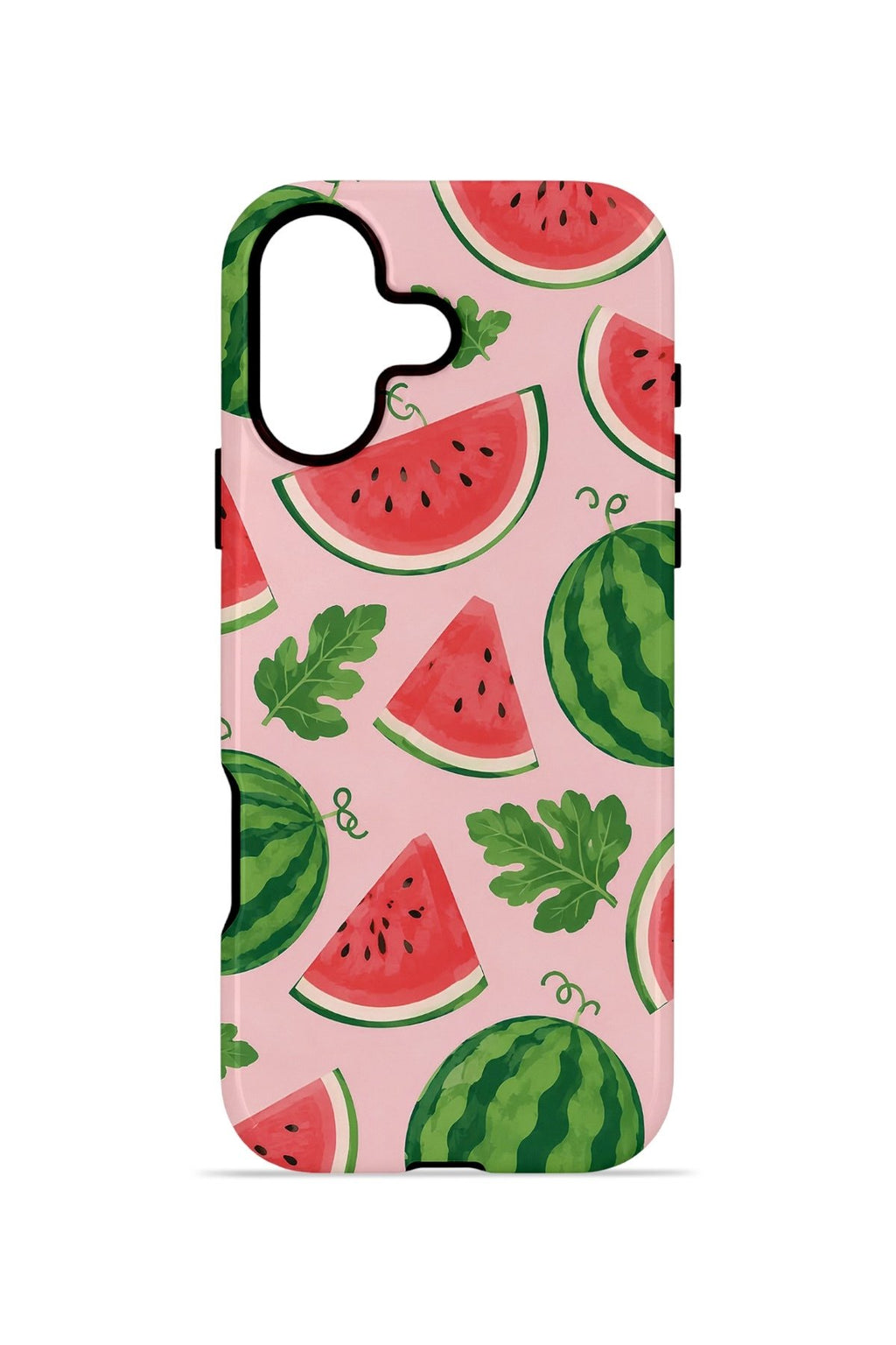 iPhone 16 Plus Vorian Çift Katmanlı Kılıf Watermelon Garden Party
