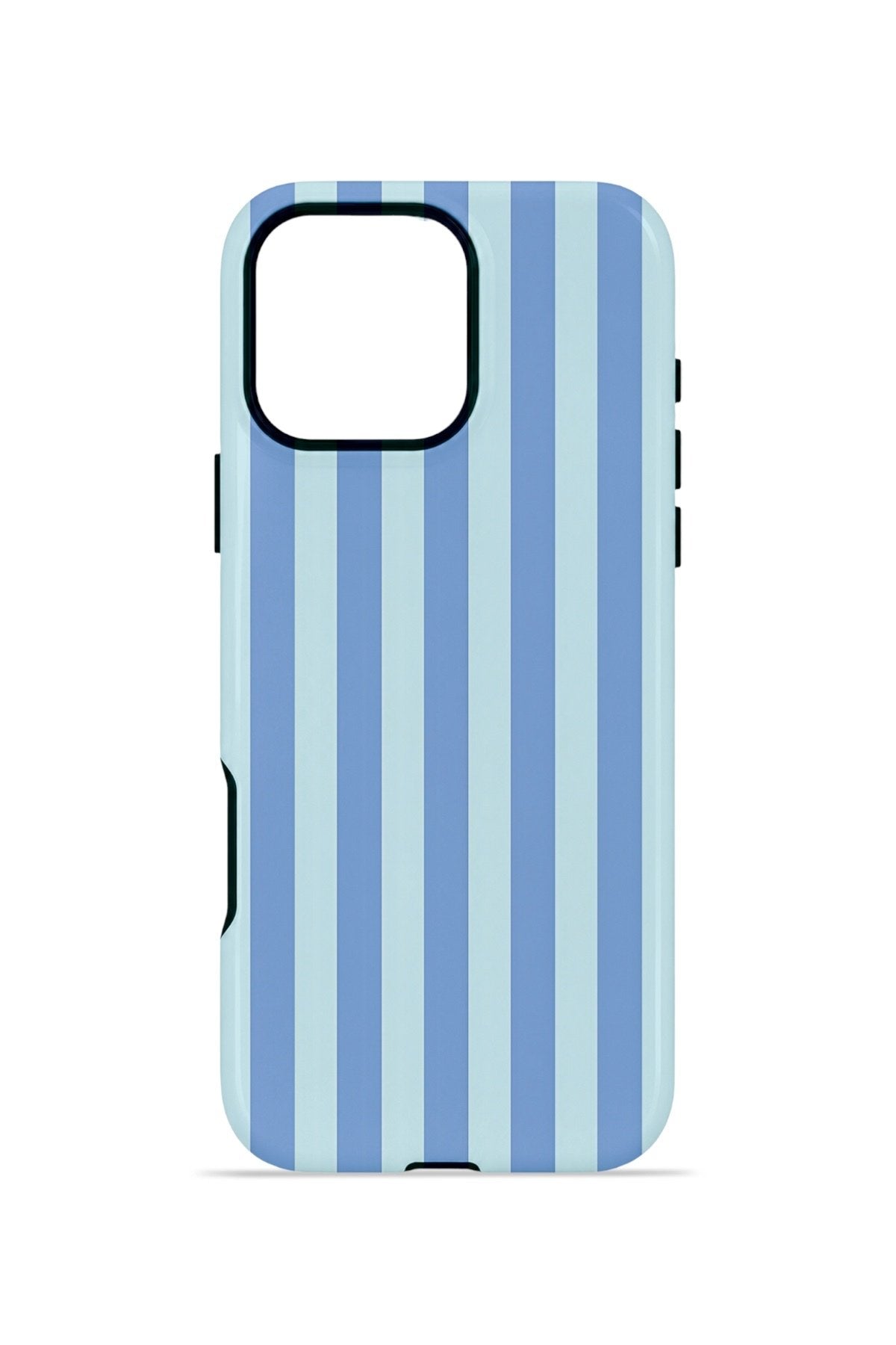 iPhone 16 Pro Max Vorian Çift Katmanlı MagSafe Kılıf Blue Gelato Stripe