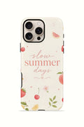 iPhone 16 Pro Vorian Çift Katmanlı Kılıf Slow Summer Days