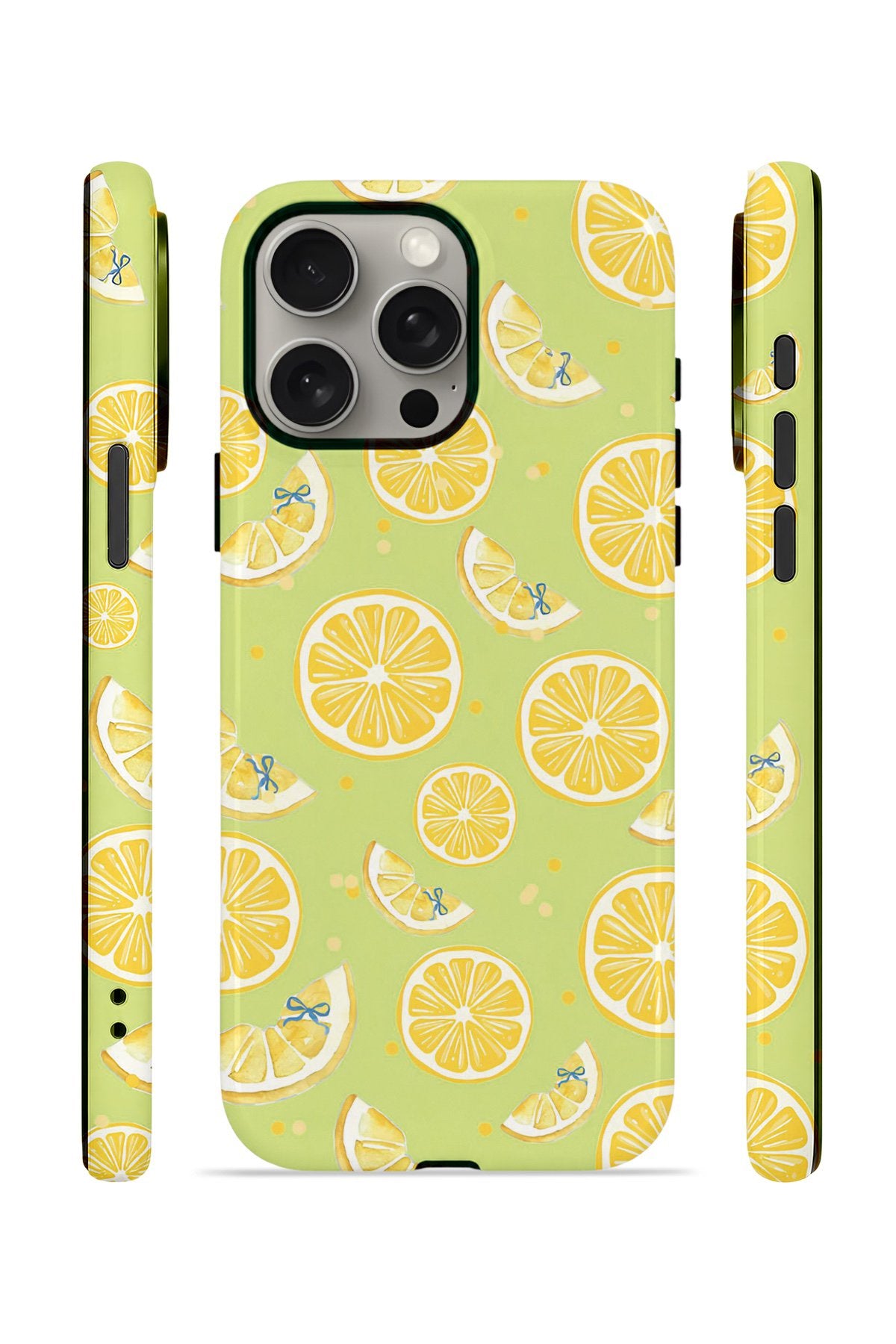 iPhone 15 Pro Max Vorian Çift Katmanlı MagSafe Kılıf Lemonade Garden