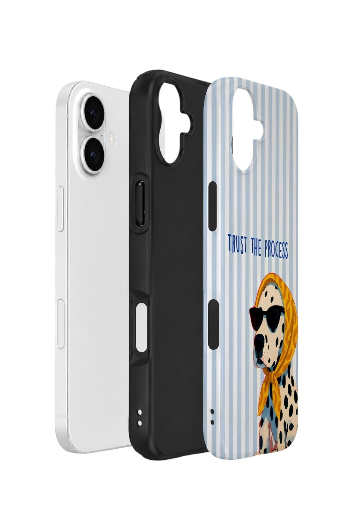 iPhone 17 Vorian Çift Katmanlı Kılıf Trust The Process Dalmatian