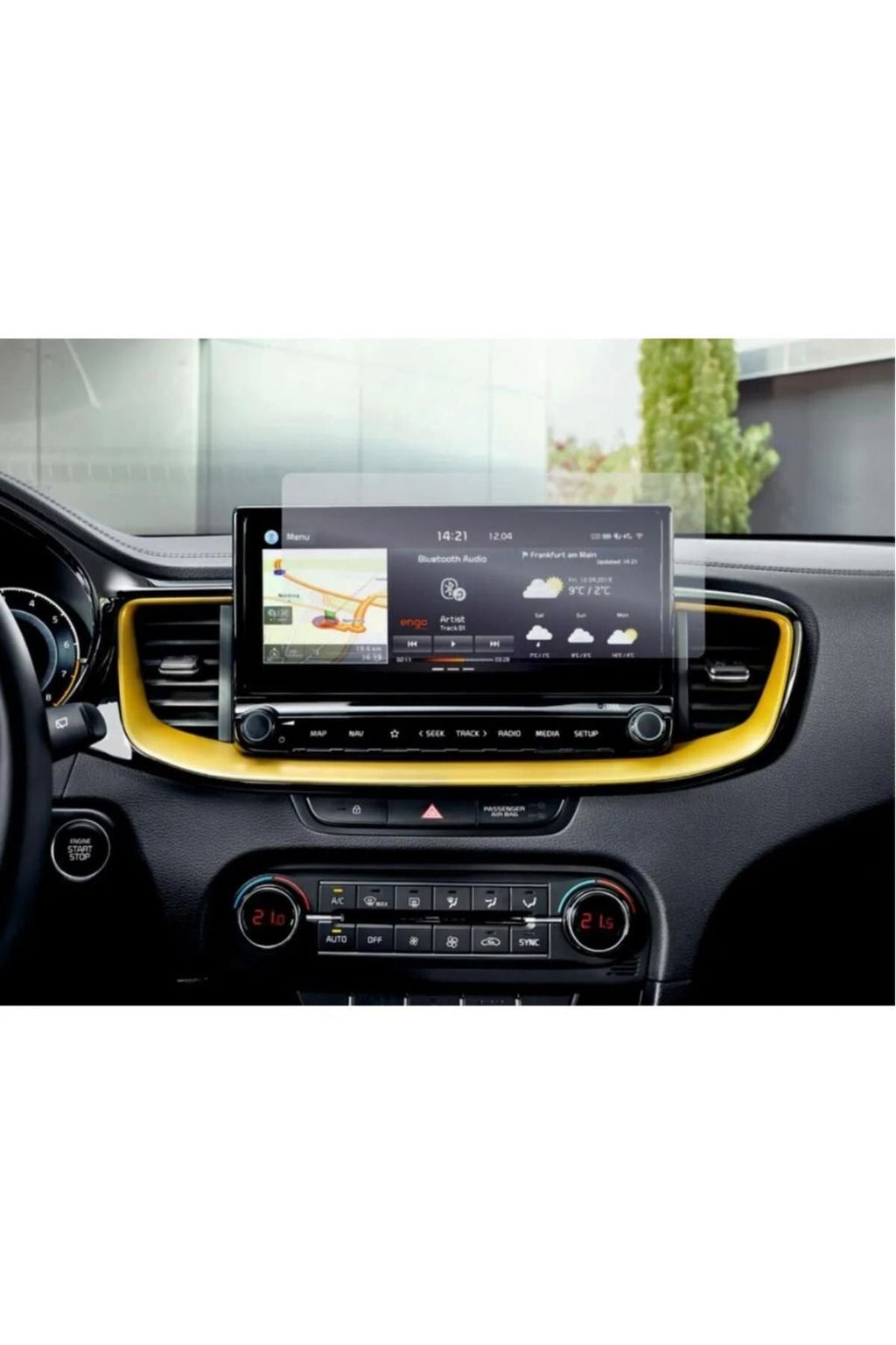 Kia Xceed Prestige 10.25 Inç Multimedya Esnek Nano Glass Ekran Koruyucu 2024