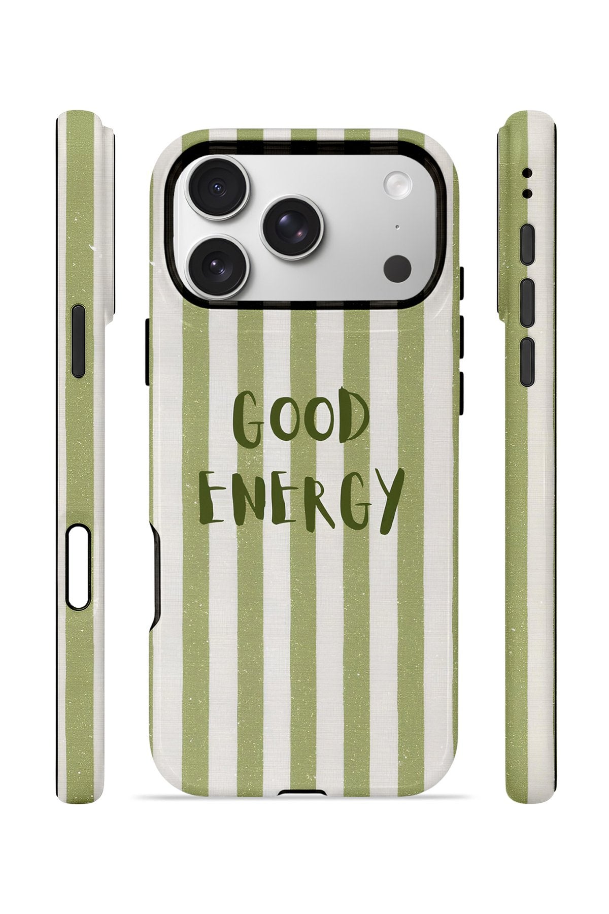 iPhone 17 Pro Max Vorian Çift Katmanlı Kılıf Good Energy Olive