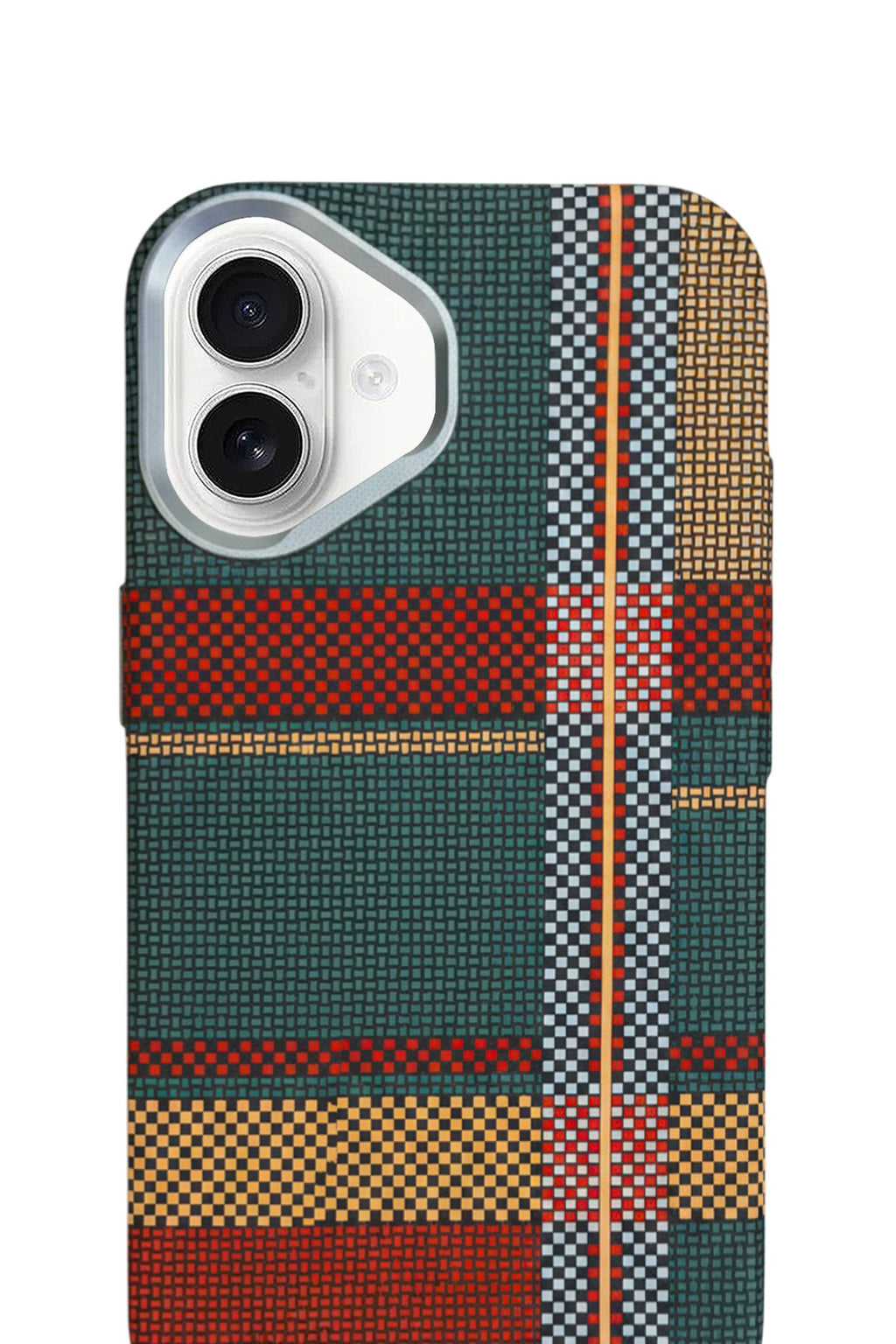 Nox Craft iPhone 16 MagSafe Karbon Kılıf Heritage Loom